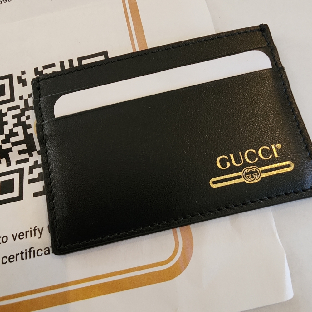Gucci Black Card Holder - Picture 2 of 5
